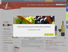Tablet Screenshot of nasze-wina.pl